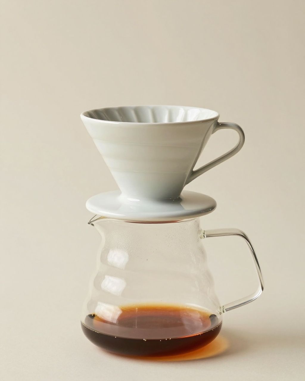The Slow Pour Set in Chalk